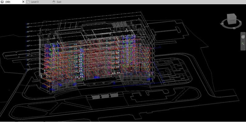 Laser Scan to BIM Modeling Services USA -Structural Drafting
